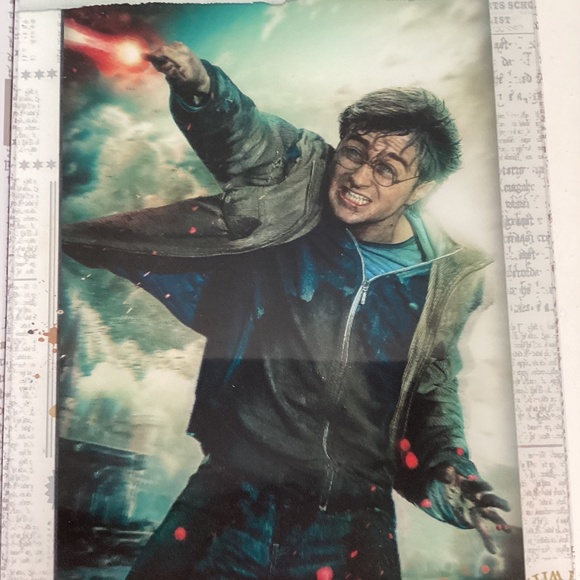 Harry Potter 3D Image 300 pc Puzzle 9.5”x7.5” Tin Book Storage Tin Box - Picture 6 of 10